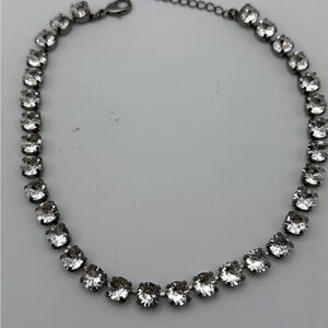 Sorrelli Silver Crystal Necklace